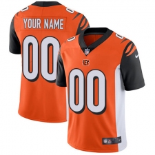 Men's Nike Cincinnati Bengals Customized Vapor Untouchable Limited Orange Alternate NFL Jersey