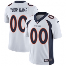 Men's Nike Denver Broncos Customized White Vapor Untouchable Limited Player NFL Jersey