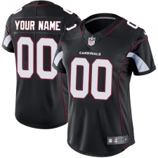 Women's Nike Arizona Cardinals Customized Black Alternate Vapor Untouchable Limited Player NFL Jersey