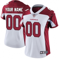 Women's Nike Arizona Cardinals Customized White Vapor Untouchable Limited Player NFL Jersey