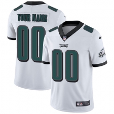 Men's Nike Philadelphia Eagles Customized White Vapor Untouchable Limited Player NFL Jersey