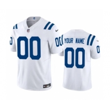 Men's Indianapolis Colts Active Player Custom White 2023 F.U.S.E Vapor Untouchable Stitched Football Jersey