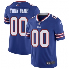 Men's Nike Buffalo Bills Customized Royal Blue Team Color Vapor Untouchable Limited Player NFL Jersey
