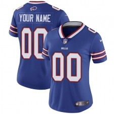 Women's Nike Buffalo Bills Customized Royal Blue Team Color Vapor Untouchable Limited Player NFL Jersey