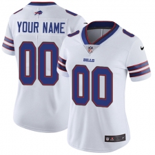 Women's Nike Buffalo Bills Customized White Vapor Untouchable Limited Player NFL Jersey