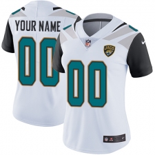 Women's Nike Jacksonville Jaguars Customized Elite White NFL Jersey