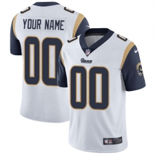 Men's Nike Los Angeles Rams Customized White Vapor Untouchable Limited Player NFL Jersey