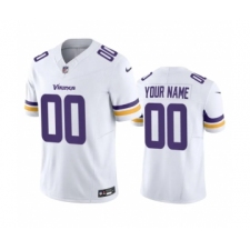 Men's Minnesota Vikings Active Player Custom White 2023 F.U.S.E. Vapor Untouchable Stitched Jersey