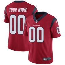 Men's Nike Houston Texans Customized Limited Red Alternate Vapor Untouchable NFL Jersey