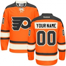 Women's Reebok Philadelphia Flyers Customized Premier Orange New Third NHL Jersey