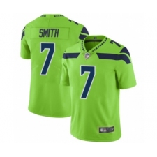 Men's Seattle Seahawks #7 Geno Smith Green Vapor Untouchable Limited Stitched Jersey