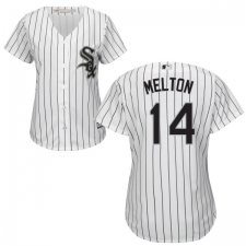 Women's Majestic Chicago White Sox #14 Bill Melton Authentic White Home Cool Base MLB Jersey