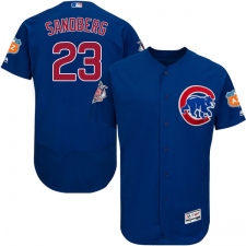 Men's Majestic Chicago Cubs #23 Ryne Sandberg Royal Blue Alternate Flex Base Authentic Collection MLB Jersey