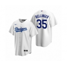 Men's Los Angeles Dodgers #35 Cody Bellinger Nike White Replica Home Jersey