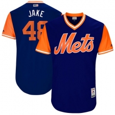 Men's Majestic New York Mets #48 Jacob deGrom 