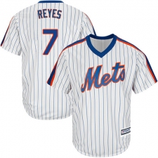 Youth Majestic New York Mets #7 Jose Reyes Replica White Alternate Cool Base MLB Jersey