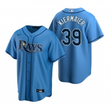 Men's Nike Tampa Bay Rays #39 Kevin Kiermaier Light Blue Alternate Stitched Baseball Jersey