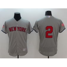 Men's Boston Red Sox #2 Xander Bogaerts Gray Independence Jersey