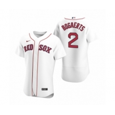 Men's Boston Red Sox #2 Xander Bogaerts Nike White Authentic 2020 Home Jersey