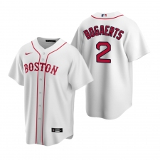 Men's Nike Boston Red Sox #2 Xander Bogaerts White Alternate Stitched Baseball Jersey