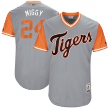 Men's Majestic Detroit Tigers #24 Miguel Cabrera 