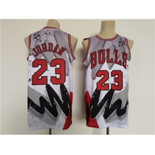 Men's Chicago Bulls #23 Michael Jordan Throwback basketball Jersey