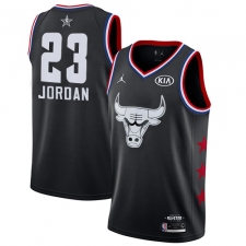Youth Nike Chicago Bulls #23 Michael Jordan Black Basketball Jordan Swingman 2019 All-Star Game Jersey