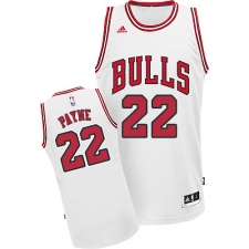 Women's Adidas Chicago Bulls #22 Cameron Payne Swingman White Home NBA Jersey