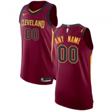 Women's Nike Cleveland Cavaliers Customized Authentic Maroon Road NBA Jersey - Icon Edition