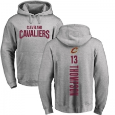 NBA Nike Cleveland Cavaliers #13 Tristan Thompson Ash Backer Pullover Hoodie