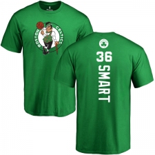 NBA Nike Boston Celtics #36 Marcus Smart Kelly Green Backer T-Shirt