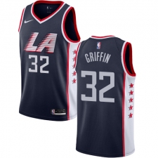 Youth Nike Los Angeles Clippers #32 Blake Griffin Swingman Navy Blue NBA Jersey - City Edition