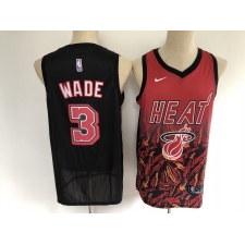 Men's Miami Heat #3 Dwyane Wade Salute To Service Basketbal Jersey