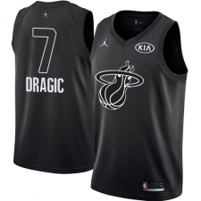 Men's Nike Miami Heat #7 Goran Dragic Swingman Black 2018 All-Star Game NBA Jersey