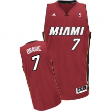 Women's Adidas Miami Heat #7 Goran Dragic Swingman Red Alternate NBA Jersey