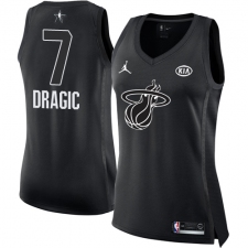 Women's Nike Miami Heat #7 Goran Dragic Swingman Black 2018 All-Star Game NBA Jersey