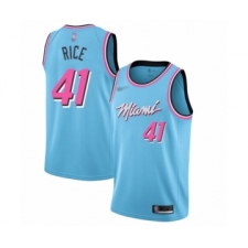 Youth Miami Heat #41 Glen Rice Swingman Blue Basketball Jersey - 2019 20 City Edition