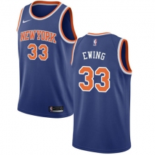 Youth Nike New York Knicks #33 Patrick Ewing Swingman Royal Blue NBA Jersey - Icon Edition
