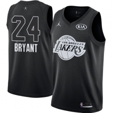 Youth Nike Los Angeles Lakers #24 Kobe Bryant Swingman Black 2018 All-Star Game NBA Jersey