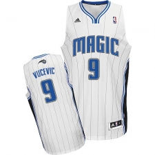 Men's Adidas Orlando Magic #9 Nikola Vucevic Swingman White Home NBA Jersey