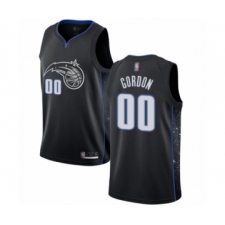 Men's Orlando Magic #00 Aaron Gordon Authentic Black Basketball Jersey - City Edition