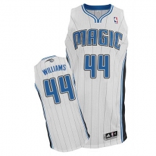 Men's Adidas Orlando Magic #44 Jason Williams Authentic White Home NBA Jersey