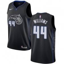 Men's Nike Orlando Magic #44 Jason Williams Swingman Black NBA Jersey - City Edition