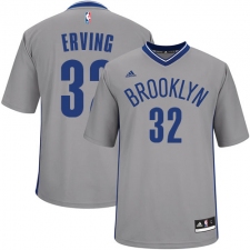 Youth Adidas Brooklyn Nets #32 Julius Erving Swingman Gray Alternate NBA Jersey