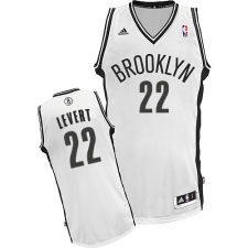 Youth Adidas Brooklyn Nets #22 Caris LeVert Swingman White Home NBA Jersey