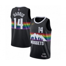 Men's Denver Nuggets #14 Gary Harris Swingman Black Basketball Jersey - 2019 20 City Edition