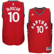 Youth Adidas Toronto Raptors #10 DeMar DeRozan Swingman Red NBA Jersey