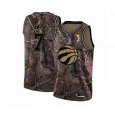 Youth Toronto Raptors #7 Kyle Lowry Swingman Camo Realtree Collection 2019 Basketball Finals Champions Jersey