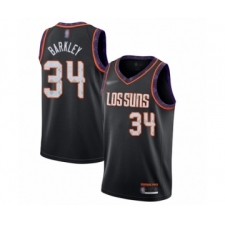Women's Phoenix Suns #34 Charles Barkley Swingman Black Basketball Jersey - 2019 20 City Edition