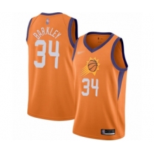 Youth Phoenix Suns #34 Charles Barkley Swingman Orange Finished Basketball Jersey - Statement Edition